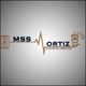Logo for "MSS Ortiz Electrical Services" with a plug and light bulb design.