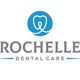 Logo for Rochelle Dental Care with a blue tooth icon above the name.