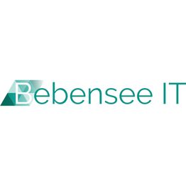 Logo mit dem Text "Bebensee IT" in grüner Schrift.