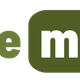 Logo met de tekst "prime media" in groene en witte letters met oranje boog eronder.