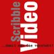 Roter Hintergrund mit weißem Text: "Scribble Video" und "...damit man Sie versteht!".