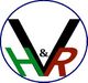 Logo mit schwarzem "V", grünem "H" und rotem "R" in einem Kreis, verbunden durch "&".