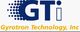 Logo with "GTI" and "Gyrotron Technology, Inc" text, featuring dotted design.