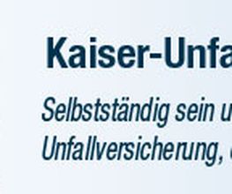 Unfallversicherung für Selbstständige und Freiberufler - Kaiser Unfallschutz Profi