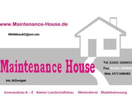 Maintenance House Logo