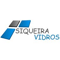 Logo da Siqueira Vidros com ícones quadrados azuis e cinza.
