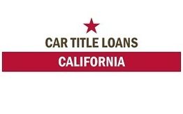 "Car Title Loans California" with a red star and bar.