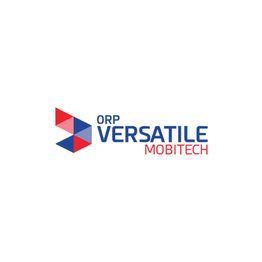Logo of ORP Versatile Mobitech with red and blue geometric shapes.