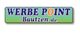 Schriftzug "WERBE POINT Bautzen.de" auf grünem Hintergrund.