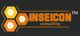 Logo von Inseicon Consulting mit orangefarbenem Text und drei hexagonalen Symbolen.