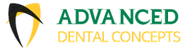 Logo for Advanced Dental Concepts with a stylized tooth icon.