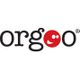 Logo mit dem Wort "orgoo", wobei das "g" ein rotes, lachendes Gesicht ist.