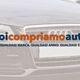 Testo promozionale su un'auto Audi con scritta: "noicompriamoauto" e altre informazioni.