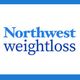 Text "Northwest weightloss" in blue on a white background with blue borders.