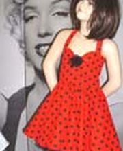 50er Jahre Stil Neckholderkleid für Kinder und Teenie`s ab 39,90€