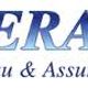 Logo van TOERAS: Reisbureau & Assurantiekantoor met een wereldbol naast de tekst.