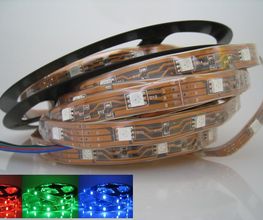  RGB Strip flexibel 12V 100° mit Silikonhülle