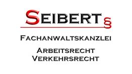 Rechtsanwaltskanzlei-Logo: Seibert, Fachanwalt für Arbeitsrecht und Verkehrsrecht.