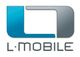 Logo von L-Mobile mit einem stilisierten blauen und grauen "L" und dem Schriftzug darunter.
