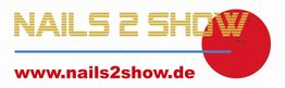 "Nails 2 Show-Logo mit Webadresse www.nails2show.de auf weißem Hintergrund."