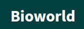 Weiße Schrift "Bioworld" auf dunklem grünen Hintergrund.