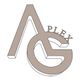 Logo con le lettere "AG" stilizzate e la scritta "PLEX" sopra.