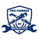 Logo with wrench and pipe symbols, text reads: "Pro Plumber of Braselton."