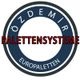 Logo mit Text: ÖZDEMİR PALETTENSYSTEME EUROPALLETEN.