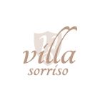 Logo con scritta "Villa Sorriso" e uno sfondo stilizzato a forma di scudo.
