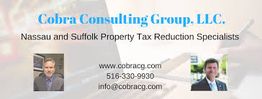 Cobra Consulting Group, LLC, property tax reduction specialists with contact details and photos.