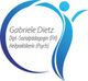Logo mit Namen und Beruf: Gabriele Dietz, Dipl.-Sozialpädagogin, Heilpraktikerin (Psych).