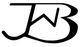 Schwarze Buchstaben "JB" in künstlerischer Schrift auf weißem Hintergrund.