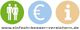 Symbole: Paar, Euro, Info-Icon. Text: www.einfach-besser-versichern.de