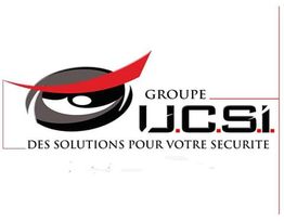 Logo du Groupe U.C.S.I. avec le slogan "Des solutions pour votre sécurité".