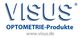 Logo mit Text: VISUS, OPTOMETRIE-Produkte, www.visus.de.