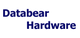Der Text "Databear Hardware" in blauer Schrift auf weißem Hintergrund.