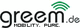 Logo von greem.de mit dem Slogan "Mobility. Pure." und einem Symbol für Konnektivität.