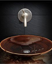 Holzwaschbecken Schale VELA LOW