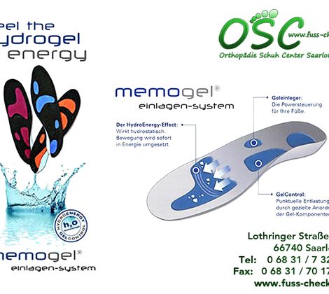 Memogel Einlagen