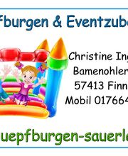 Huepf-mit Hüpfburgverleih Logo