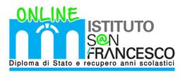 Logo dell'Istituto San Francesco Online per diploma e recupero anni scolastici.