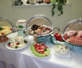 Frühstück im Flair Hotel Alt-Connewitz in Leipzig