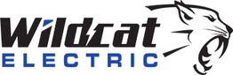 Wildcat Electric logo with a stylized wildcat head and sleek modern font design.