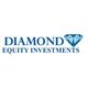 Diamond Equity Investments logo with a blue diamond graphic.