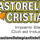 Logo di Pastorello Cristian. Testo: Impianti Elettrici Civili ed Industriali. Email inclusa.