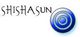 Der Text "SHISHASUN" neben einem blauen, konzentrischen Kreis-Symbol.