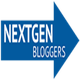Blue arrow logo with "NEXTGEN BLOGGERS" text.