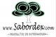 Logo de Sabordex con árboles y texto: "www.sabordex.com Productos de Extremadura".