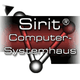 Logo von Sirit Computer-Systemhaus mit stilisiertem Netzwerkdesign.