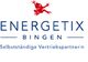 Logo von Energetix Bingen mit rotem Frosch und dem Text "Selbstständige Vertriebspartnerin".